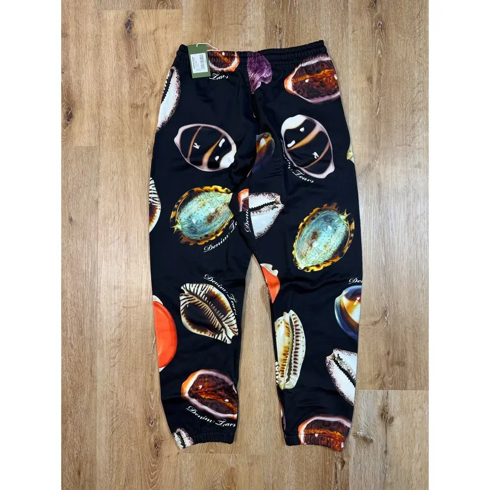 Denim Tears Shell Sweatpants Black S New